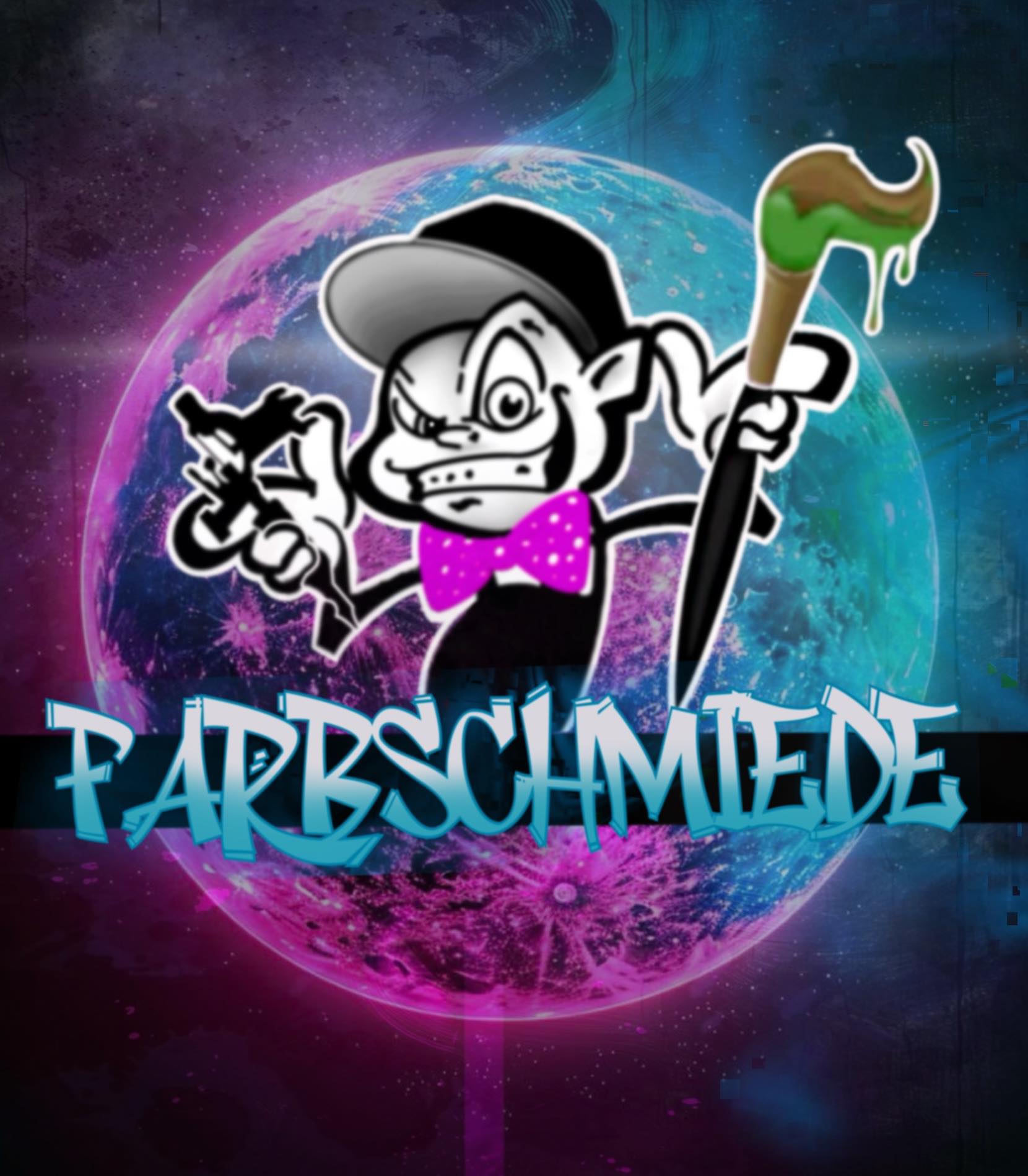 „Farbschmiede Atelier“-Logo, zur Startseite